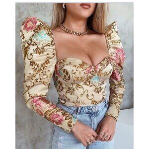 Chic Me Renaissance Party Top Medium